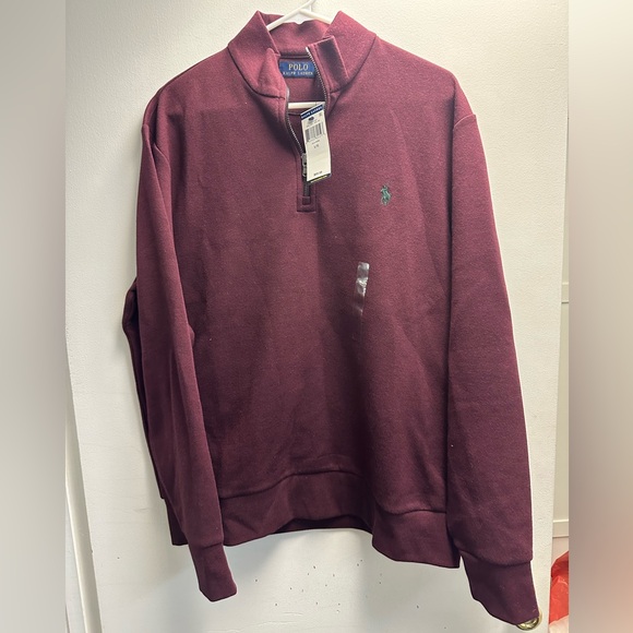 Polo Ralph Lauren 1/4 Zip Men's L Pullover Sweater/Sweatshirt - Picture 1 of 3